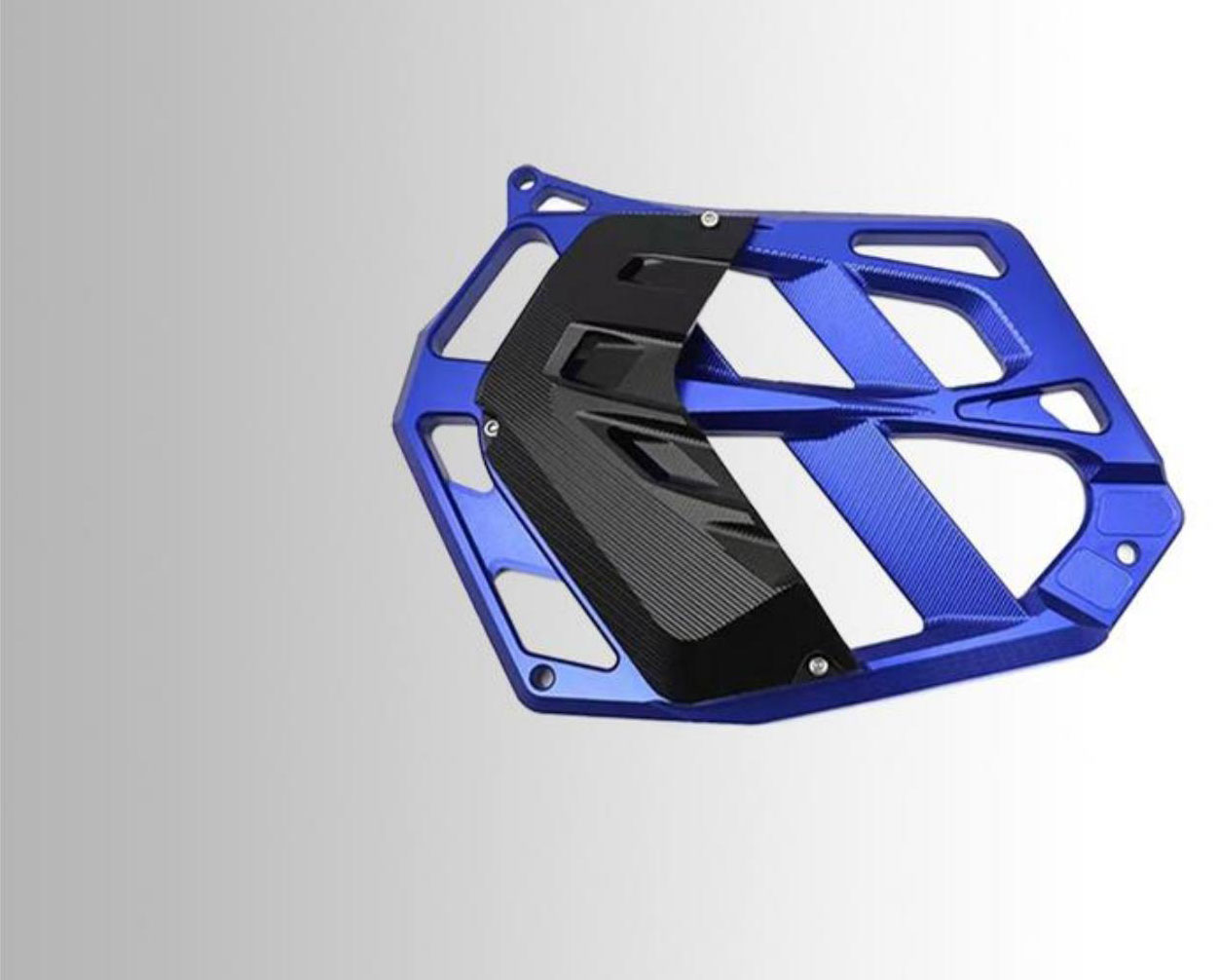 Custom CNC Motorcycle Radiator Guard