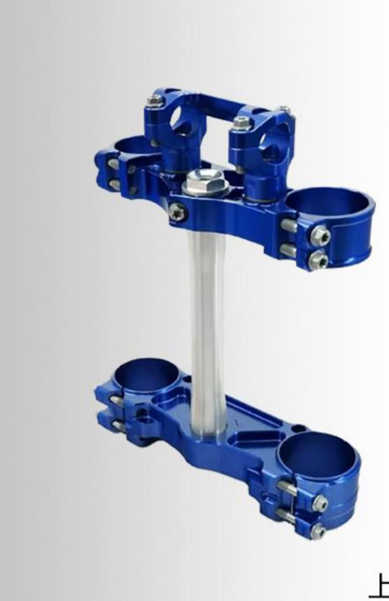 Custom CNC Motorcycle Upper & Lower Triple Clamp